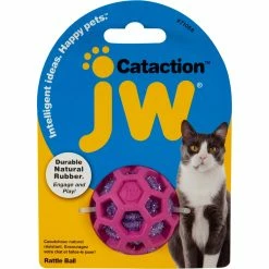 Best Pirce 🥰 Petmate Jw Cataction Rattle Ball Cat Toy 😉
