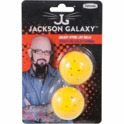 Cheap 🎉 Petmate Jackson Galaxy Spiral LED Ball 2 Pack 🎉