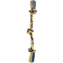 Cheap 🔔 Mammoth Flossy Chews 3 Knot Rope Tug 20 In. ✔️