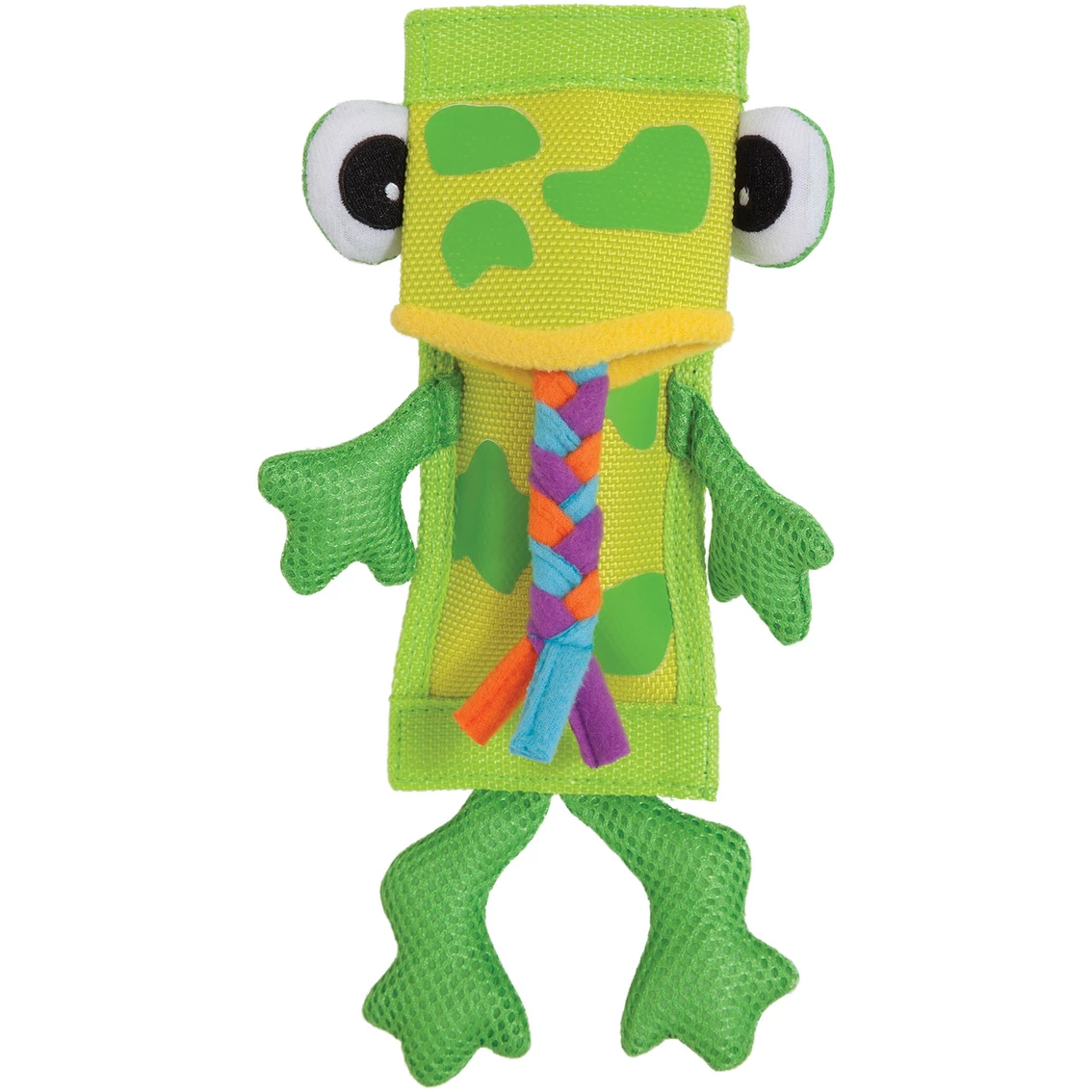 Discount ๐ Petmate Zoobilee Firehose Frog Plush ๐ฆฎ Dog Toy ๐ - Image 2