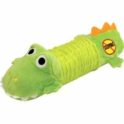 Hot Sale 😀 Petstages Stuffing Free Big Squeak Gator 🐶 Dog Toy ❤️
