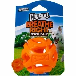 Best deal 💯 Petmate Chuckit Breathe Right Fetch Ball 🦮 Dog Toy, Large 🎁