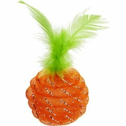 New 😉 Leaps & Bounds Mesh Fruit Cat Toy In Assorted Styles ⌛