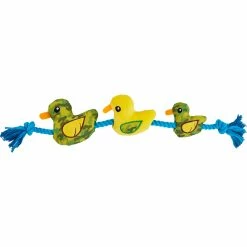 Best deal 👏 Leaps & Bounds Plush Ducks In A Row Rope 🦮 Dog Toy, Extra Large 😀