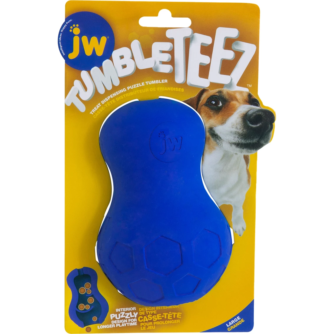 Top 10 ๐ Petmate JW ๐ถ Dog Tumble Teez Treat Toy, Medium ๐ฏ