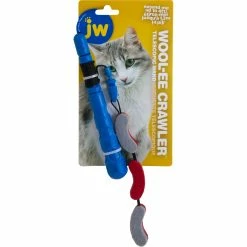 Deals 🔔 Petmate JW Woolee Felt Crawler Telescopic Cat Wand 🧨