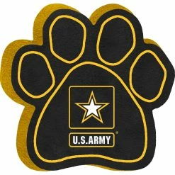 Cheapest ✔️ All Star 🐕 Dogs U.S. Military 🐕 Dog Paw Shaped Squeak Toy 🎁