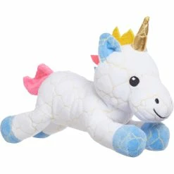 Best Sale โจ Leaps & Bounds Ruffest & Tuffest Unicorn Tough Plush ๐ Dog Toy, Medium ๐