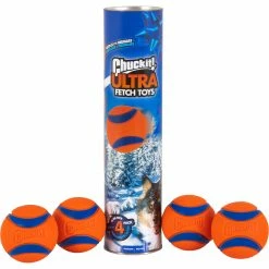 Best Sale ๐ Petmate ChuckIt! UltraBall Canister Medium 4 Pk. ๐ฅ