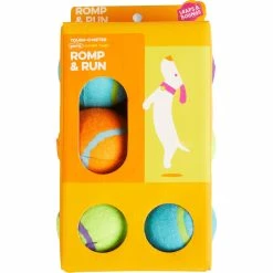 Cheap ❤️ Leaps & Bounds Tennis Balls 🐶 Dog Toy 6 Pk. 💯