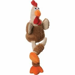 Coupon 😉 GoDog Plush Checkers Skinny Rooster With Chew Guard Technology ✔️