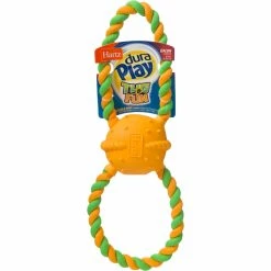 Hot Sale 🤩 Hartz DuraPlay Tug Of Fun Double Ring 🐶 Dog Toy 🎉