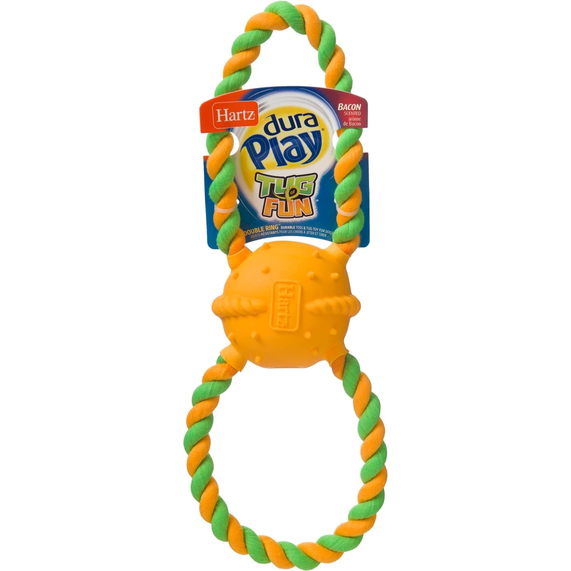 Hot Sale ๐คฉ Hartz DuraPlay Tug Of Fun Double Ring ๐ถ Dog Toy ๐
