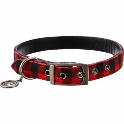 Best Sale 👏 Youly Bond & Co. Buffalo Check 🐶 Dog Collar, Small 12-15 💯