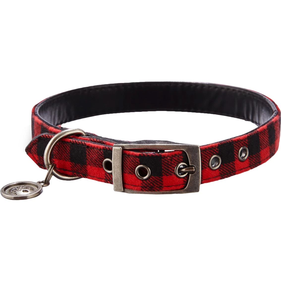 Best Sale ๐ Youly Bond & Co. Buffalo Check ๐ถ Dog Collar, Small 12-15 ๐ฏ