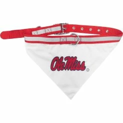 Outlet 🔥 Pets First NCAA Mississippi Rebels Collar Bandana 🔥