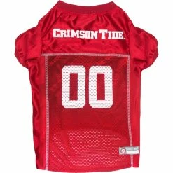 Buy 👏 Pets First NCAA Alabama Crimson Tide Team Jersey For 🐶 Dogs 🌟