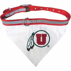 Coupon 🌟 Pets First NCAA Utah Utes Collar Bandana 👏