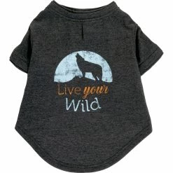 Promo ✔️ Reddy Live Your Wild 🦮 Dog Tee ❤️