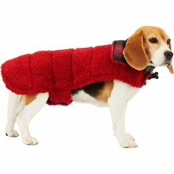 Best reviews of 🔔 Youly The Nature Lover Red And Plaid Reversible 🐶 Dog Puffer 🧥 Coat 😍